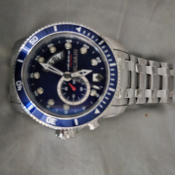 Watch Men's NWT INVICTA Model 6090 GMT Pro Diver - Picture 2 of 6